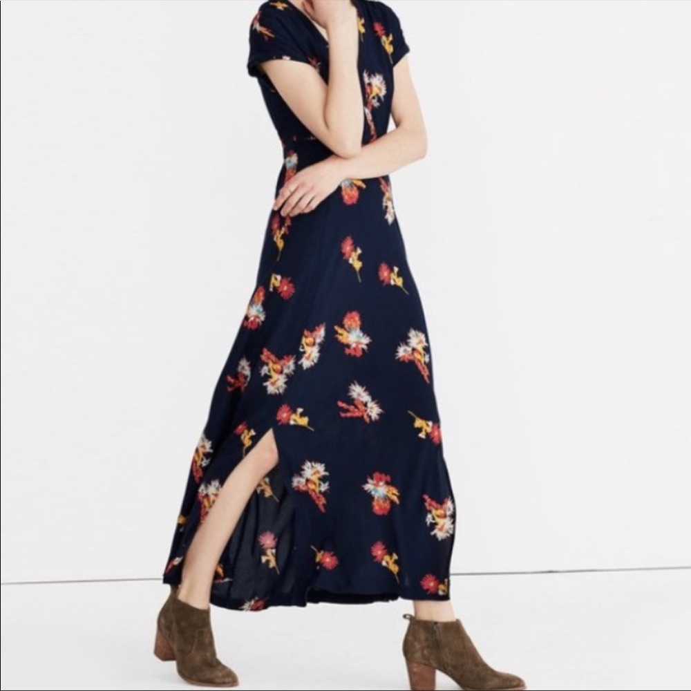 NWOT Madewell Cactus Flower Maxi Dress